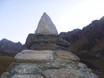 Autor: Elisabet Jori Feliu, Títol: Pedra piramidal que culmina talaiot prehistòric