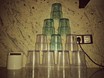 Autor: Berta Esteve Monja, Títol: PIRAMIDE de VASOS